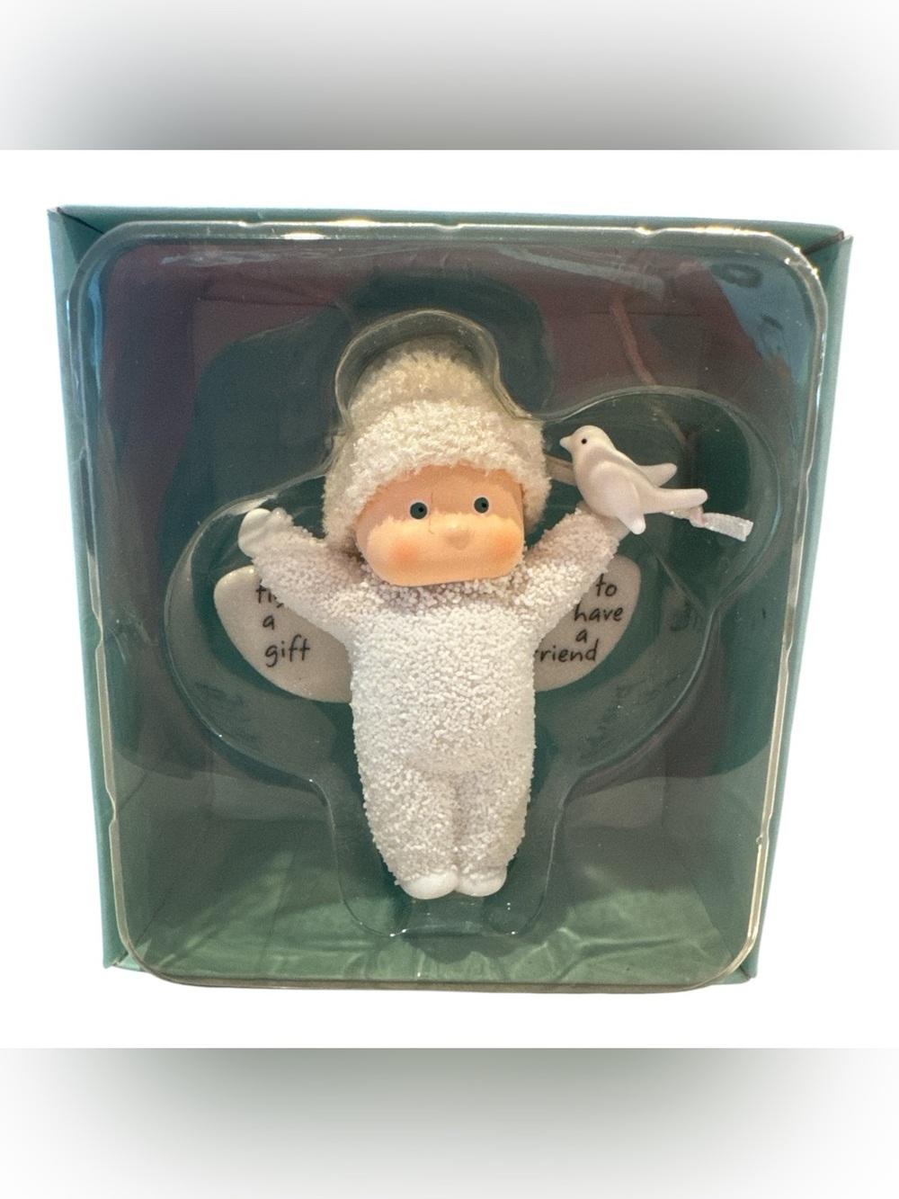 Department 56 Snowbabies "Angel Gifts" Christmas Ornament